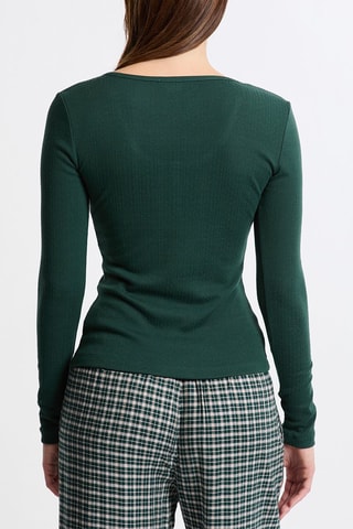 Top de pyjama Fenix - Vert émeraude