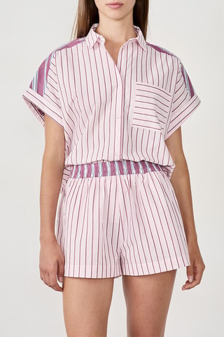 Short de pyjama Derry - Rose clair