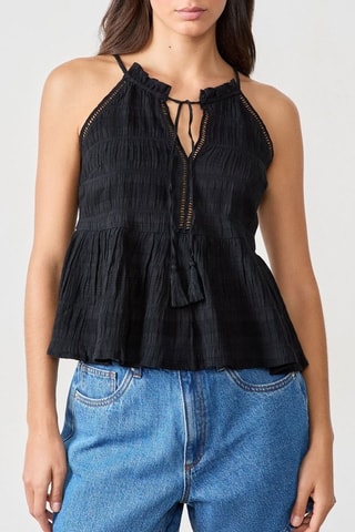 Top Coastal Cowgirl - Noir
