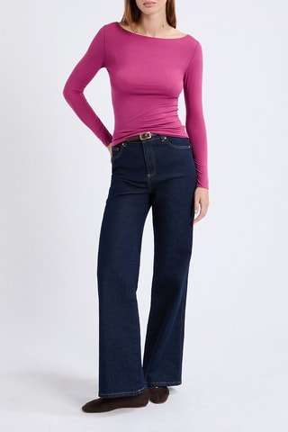 Top Warme Up - Fuchsia