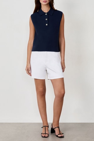 Top Newfei - Bleu marine