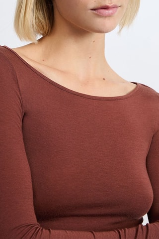 Top Jeanette - Marron
