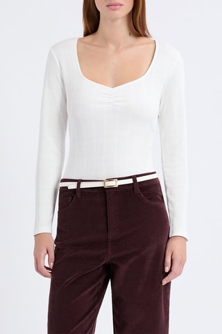 Top Jane - Ecru