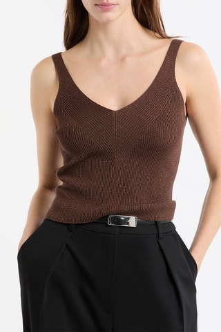 Top Tami - Marron