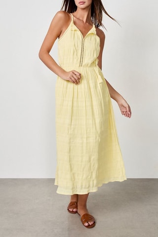 Robe longue Coastal Cowgirl - Jaune