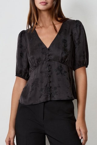 Blouse French Girl Era - Noir