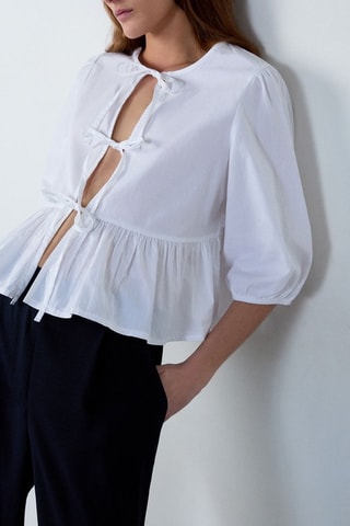 Chemisier French Girl Era - Blanc