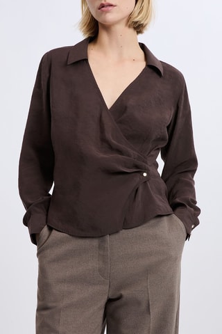 Chemisier Charline - Marron