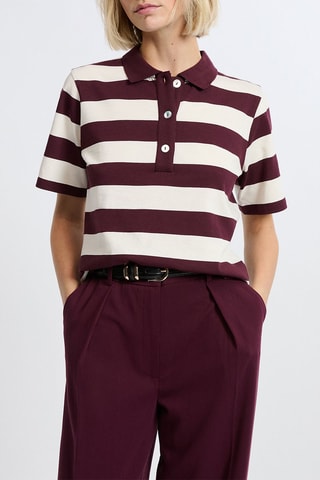 Polo A Andy - Bordeaux