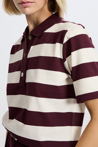 Polo A Andy - Bordeaux