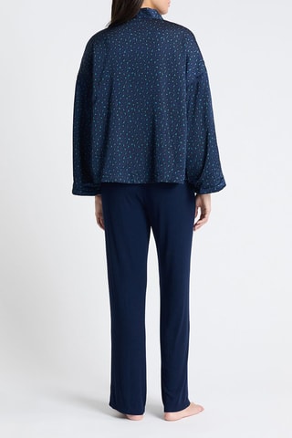 Pyjama 3 pièces Myrtah - Bleu marine