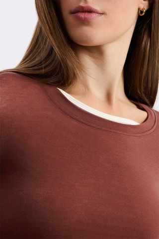 T-shirt Jeanette - Marron