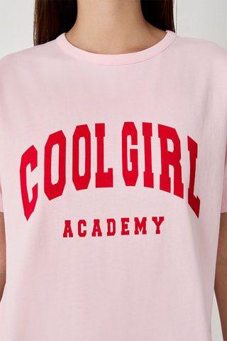 T-shirt Jacinthe - Rose poudré