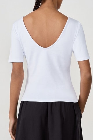 T-shirt French Girl Era - Blanc