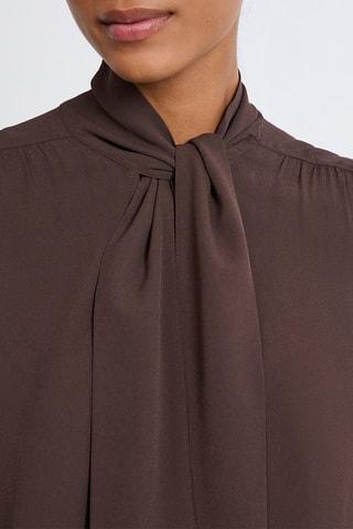 Blouse Helise - Marron