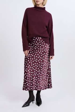 Jupe midi Amarena - Violet