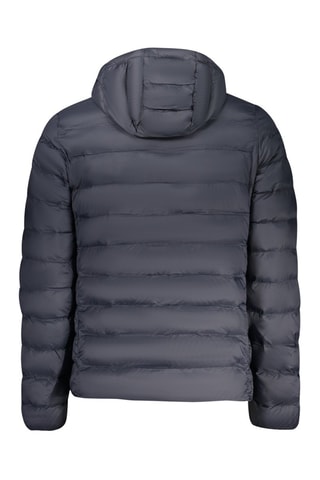 Gewatteerde Jas met Capuchon - Blauw