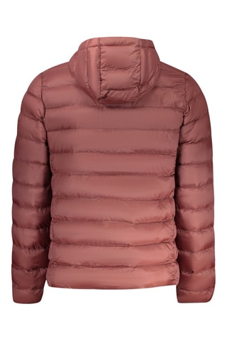 Gewatteerde Jas met Capuchon - Rood