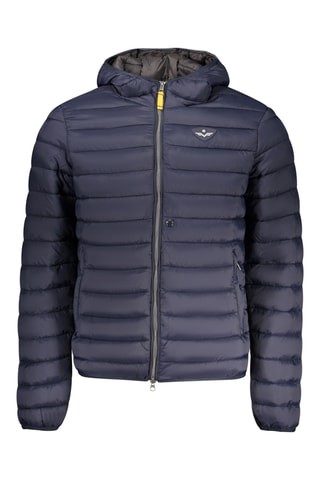 Gewatteerde Jas met Capuchon - Blauw
