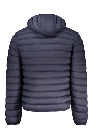 Gewatteerde Jas met Capuchon - Blauw