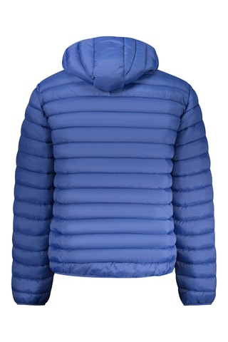 Gewatteerde Jas met Capuchon - Blauw