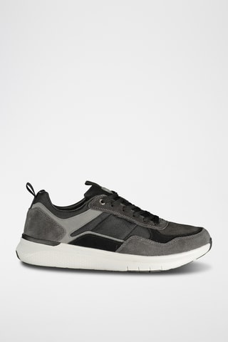 Leren Sneakers - Grijs