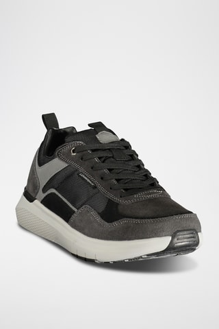 Leren Sneakers - Grijs