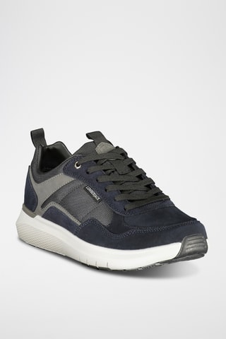 Leren Sneakers - Blauw