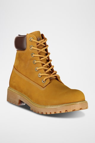 Leren Boots - Geel