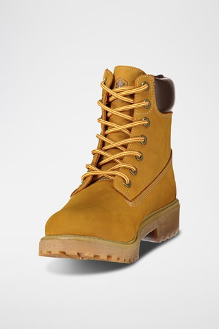Leren Boots - Geel