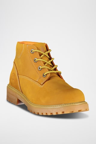Leren Boots - Geel