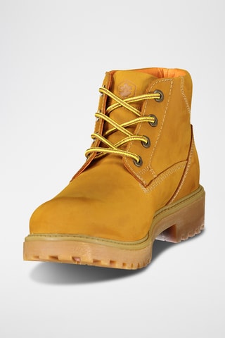 Leren Boots - Geel