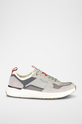 Leren Sneakers - Grijs