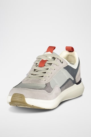 Leren Sneakers - Grijs