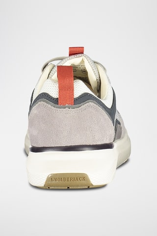 Leren Sneakers - Grijs