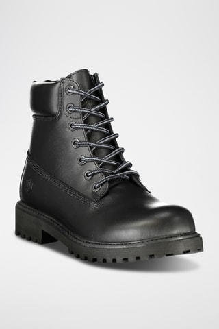 Leren Boots - Zwart