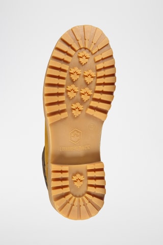 Hoge Leren Boots - Geel