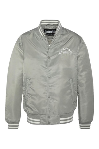 Bomber - Varsity Princeton 1 - Blanc et gris