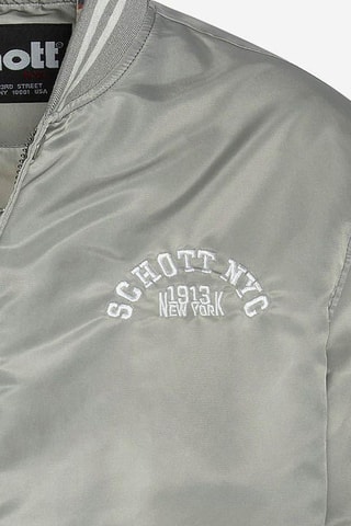 Bomber - Varsity Princeton 1 - Blanc et gris