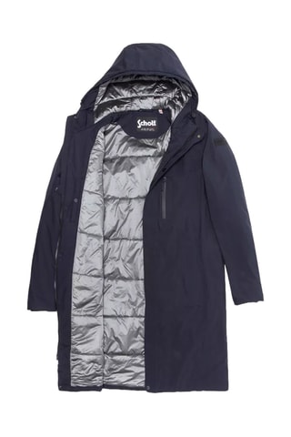 Parka à capuche - Emmett2 - Bleu et gris
