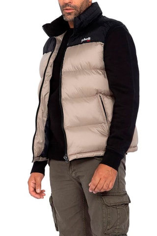 Doudoune light - Utahv - Noir et beige