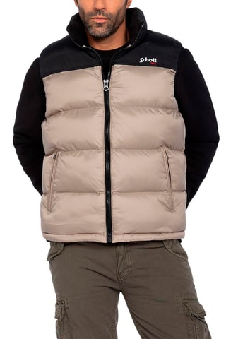 Doudoune light - Utahv - Noir et beige