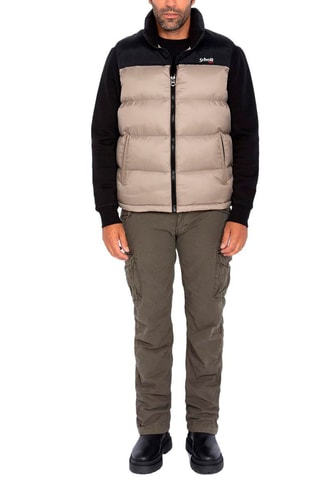 Doudoune light - Utahv - Noir et beige