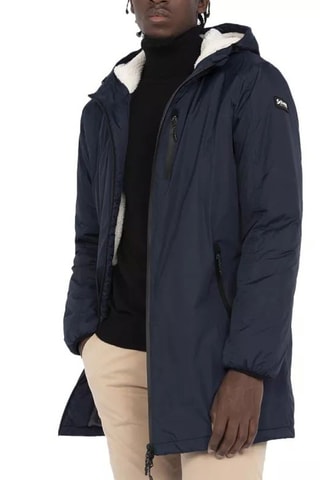 Parka regular - Bladen2 - Bleu et blanc