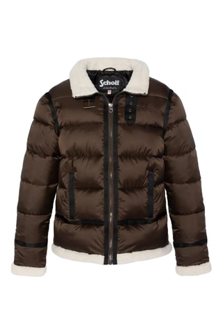 Doudoune - Idak - Blanc, noir et marron