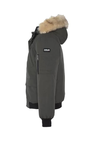 Parka à capuche - Keyburn - Beige, vert et noir