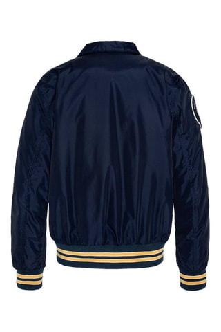 Blouson - Starter - Blanc, bleu et jaune