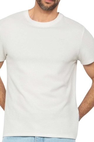T-shirt regular - Clay - Blanc