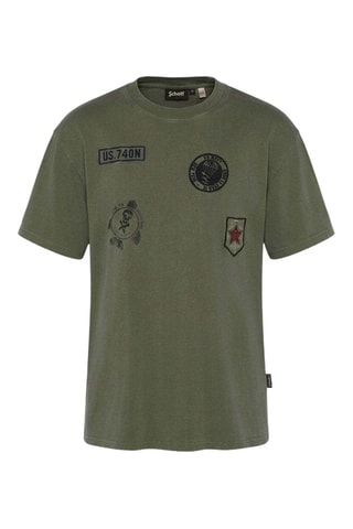 T-shirt regular - Tanner - Kaki