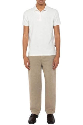 Polo regular - Collin - Blanc